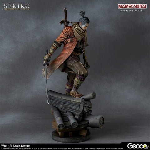 SEKIRO: SHADOWS DIE TWICE」より狼が1/6スケールでスタチュー化！ | Gamer