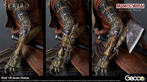 「SEKIRO: SHADOWS DIE TWICE」より狼が1/6スケールでスタチュー化！の画像9