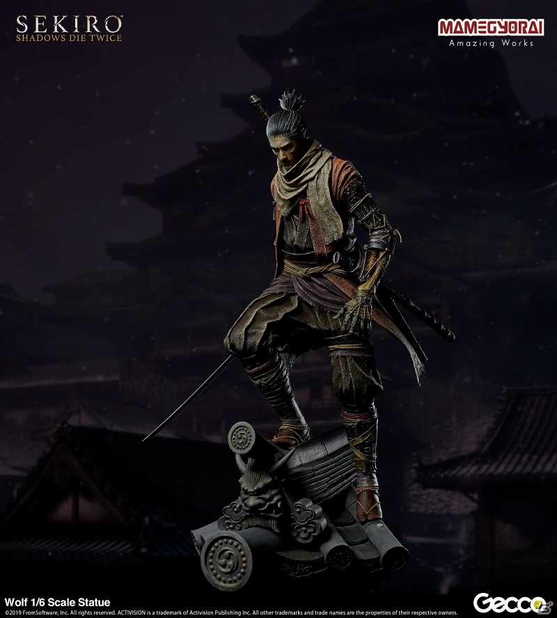 「SEKIRO: SHADOWS DIE TWICE」より狼が1/6スケールでスタチュー化！の画像16