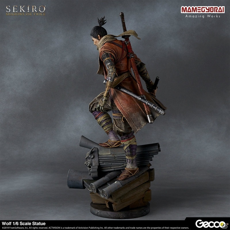 「SEKIRO: SHADOWS DIE TWICE」より狼が1/6スケールでスタチュー化！の画像2
