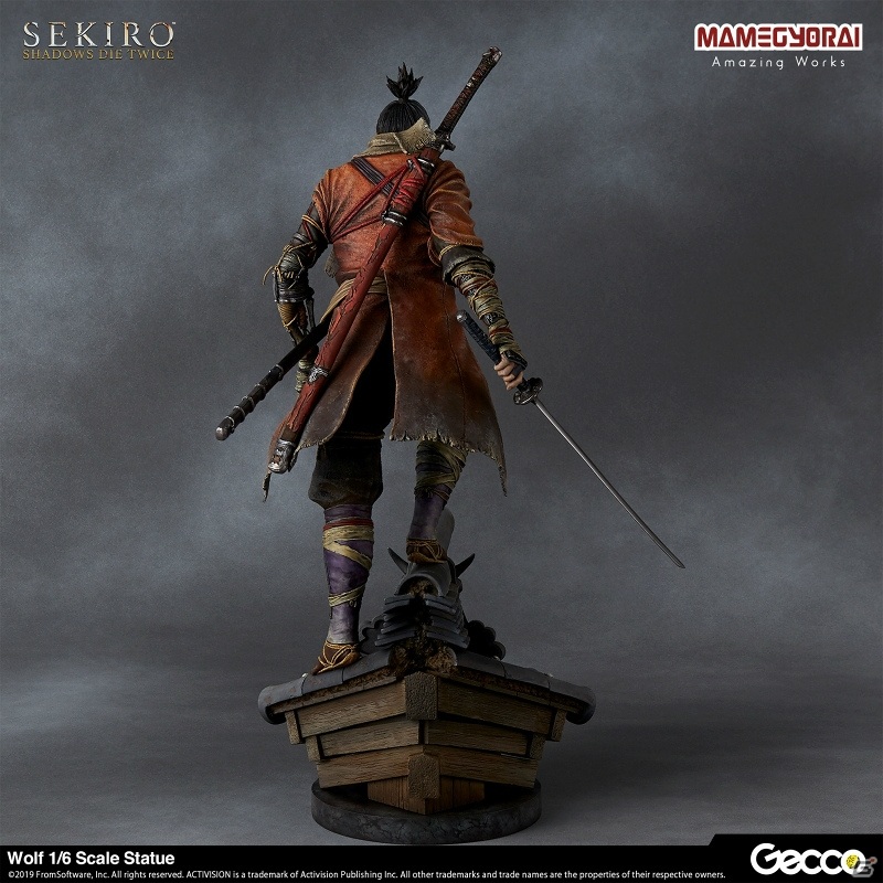 「SEKIRO: SHADOWS DIE TWICE」より狼が1/6スケールでスタチュー化！の画像3