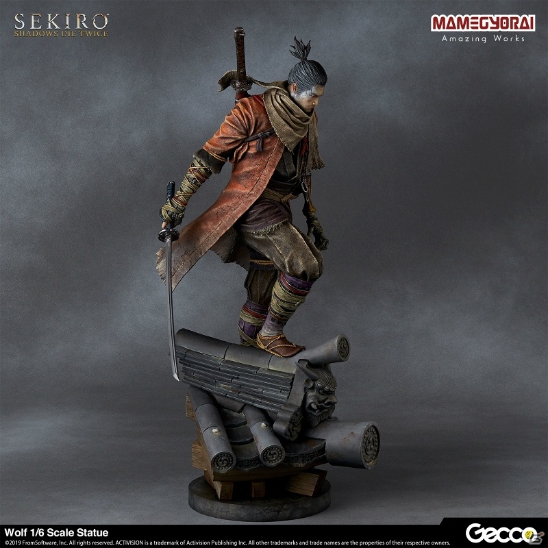 「SEKIRO: SHADOWS DIE TWICE」より狼が1/6スケールでスタチュー化！の画像4