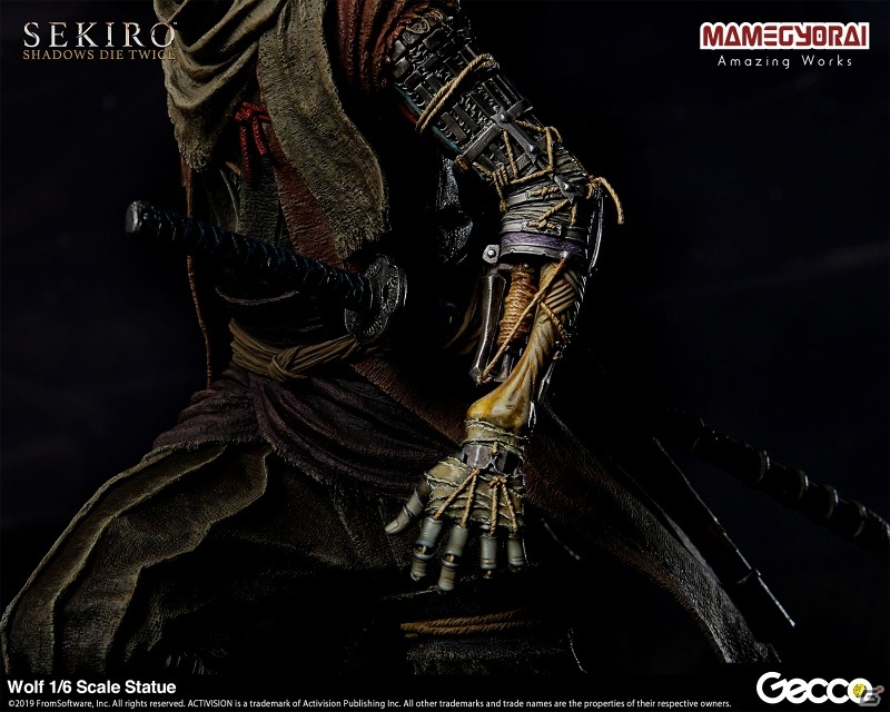 「SEKIRO: SHADOWS DIE TWICE」より狼が1/6スケールでスタチュー化！の画像5