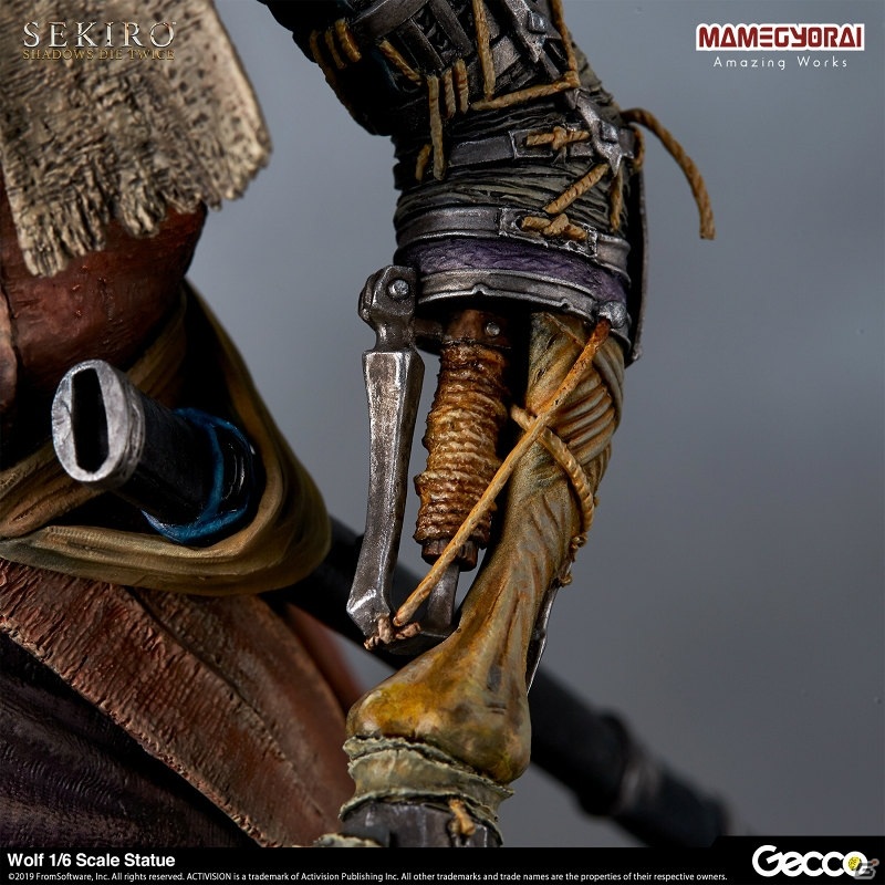 「SEKIRO: SHADOWS DIE TWICE」より狼が1/6スケールでスタチュー化！の画像7