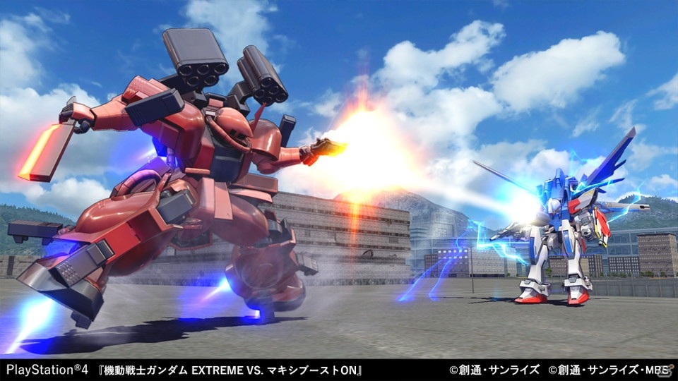 機動戦士ガンダム EXTREME VS. マキシブーストON」ネットワークテスト