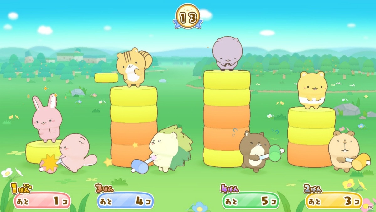 げっし～ずの新作ゲーム「げっし～ず 森の小さななかまたち」がSwitch向けに2020年7月22日発売決定！の画像10