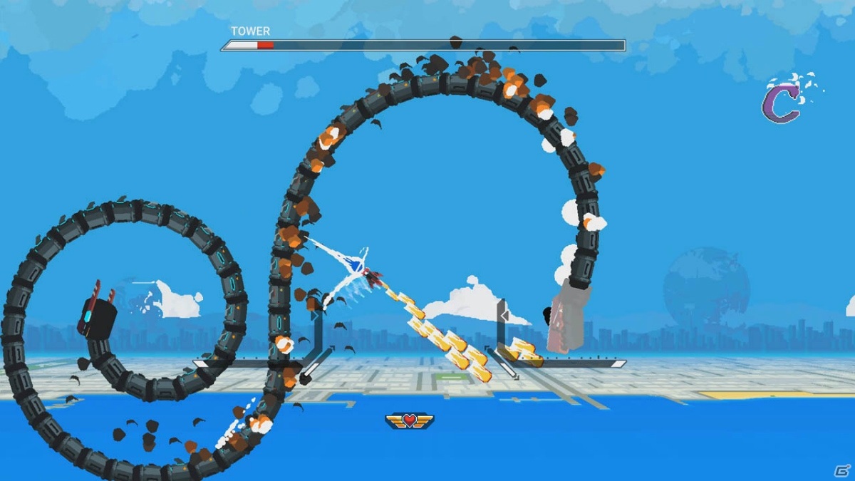 未知のAIを搭載した戦闘機と空を切り裂くアクロバティックSTG「Jet Lancer」がSwitch/Steam向けに発売！の画像2