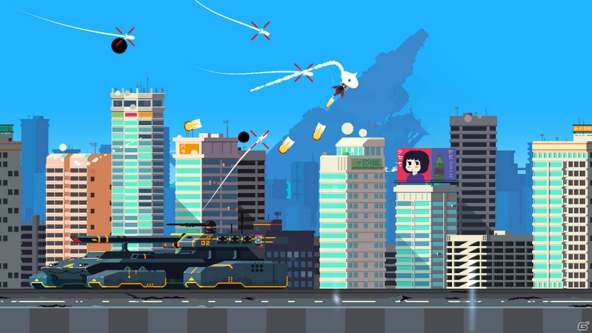 未知のAIを搭載した戦闘機と空を切り裂くアクロバティックSTG「Jet Lancer」がSwitch/Steam向けに発売！の画像3