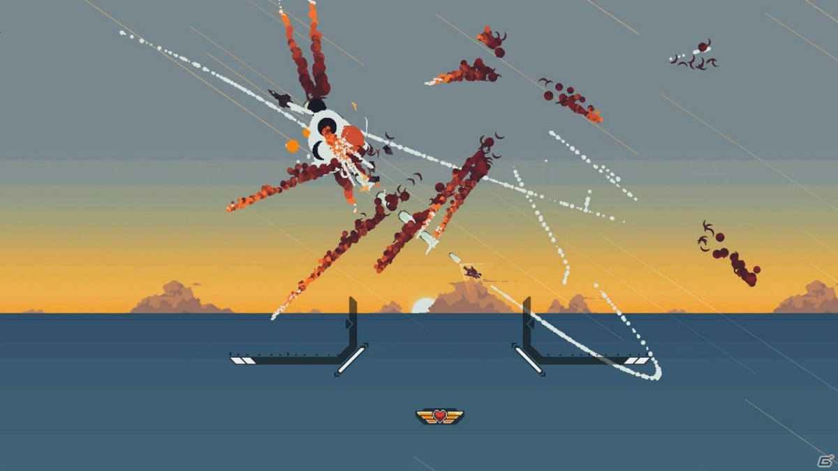 未知のAIを搭載した戦闘機と空を切り裂くアクロバティックSTG「Jet Lancer」がSwitch/Steam向けに発売！の画像4