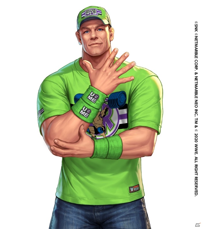THE KING OF FIGHTERS ALLSTAR」にザ・ロック選手やジョン・シナ THE KING OF FIGHTERS ALLSTAR」にザ・ロック選手やジョン・シナ