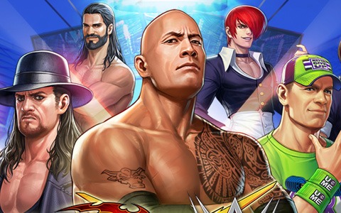 「THE KING OF FIGHTERS ALLSTAR」にザ・ロック選手やジョン・シナ選手が登場！プロレス団体・WWEとのコラボが開始