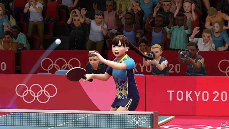 「東京2020オリンピック The Official Video Game」卓球のシングルス・ダブルスに張本智和選手と福原愛選手が登場！の画像17