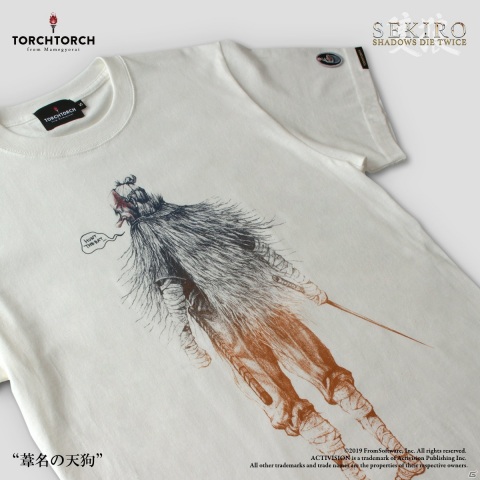 SEKIRO: SHADOWS DIE TWICE」と「TORCH TORCH」のコラボTシャツ第二弾