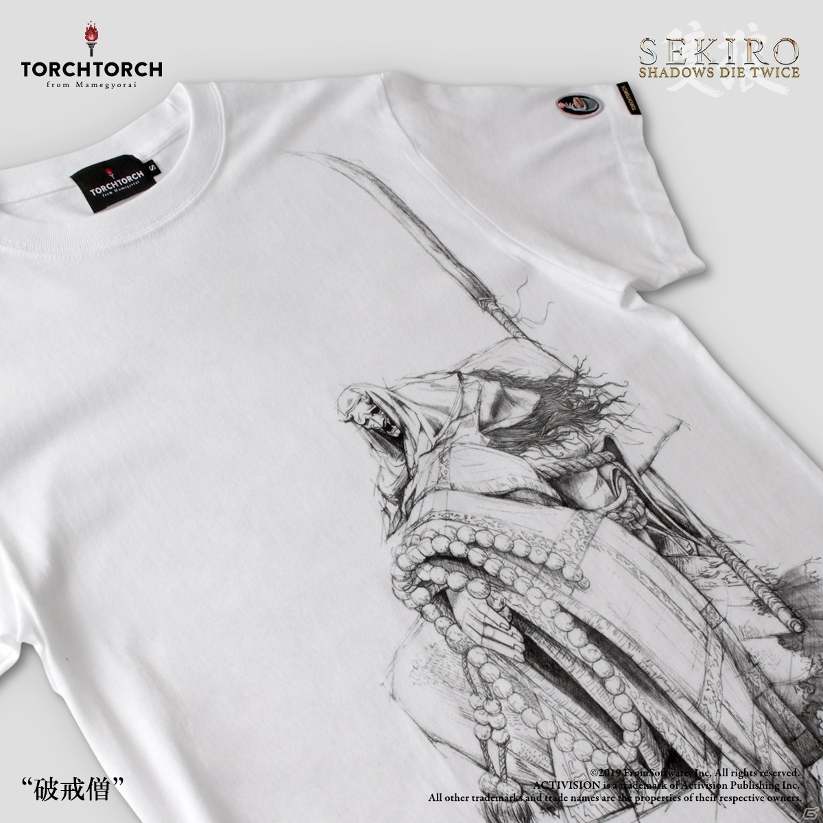 「SEKIRO: SHADOWS DIE TWICE」と「TORCH TORCH」のコラボTシャツ第二弾が登場！の画像22