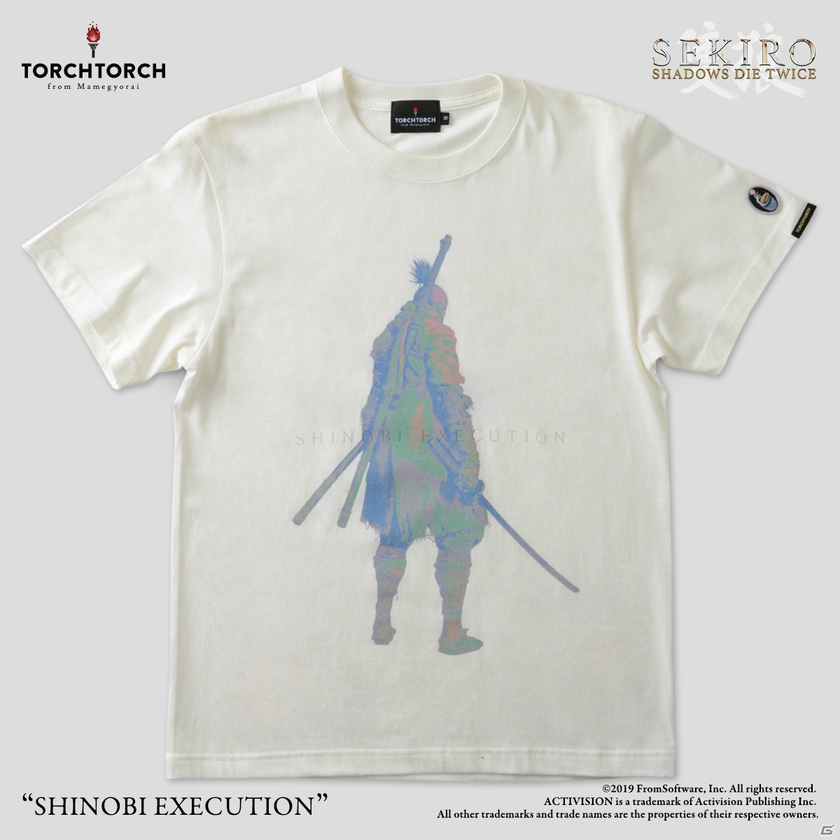 「SEKIRO: SHADOWS DIE TWICE」と「TORCH TORCH」のコラボTシャツ第二弾が登場！の画像3