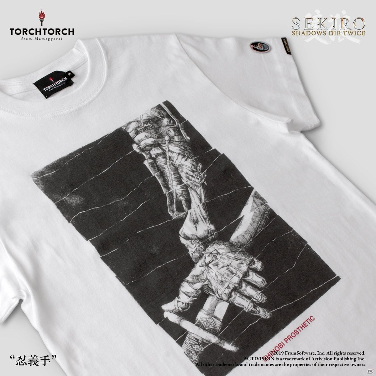 「SEKIRO: SHADOWS DIE TWICE」と「TORCH TORCH」のコラボTシャツ第二弾が登場！の画像9