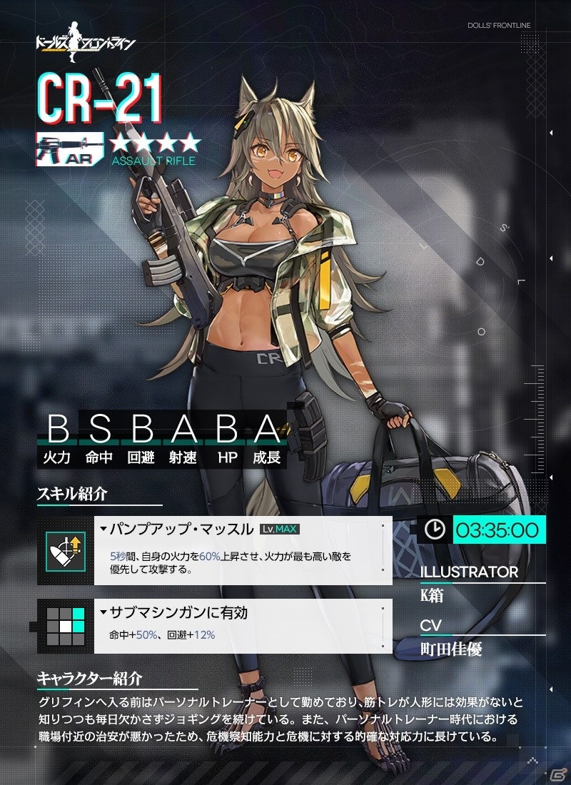 「ドールズフロントライン」5月29日からの大型イベント「秩序乱流」で追加される新キャラクター5名が先行公開！の画像3