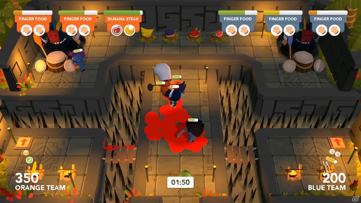 観光客を追って狩って料理して…アクション満載のパーティーゲーム「カンニバルクッキング」が配信！の画像8
