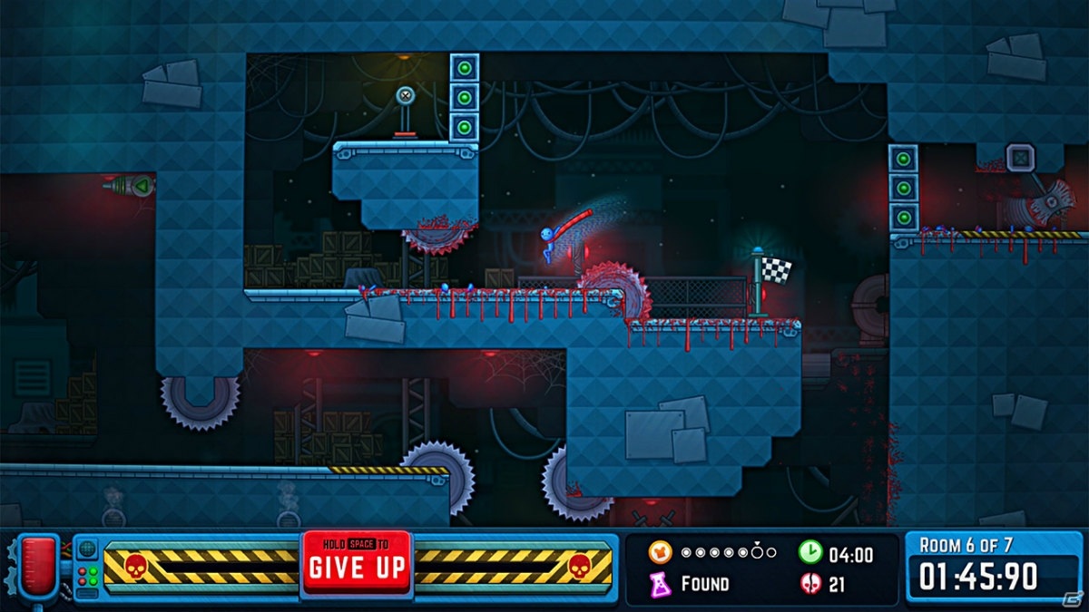 死に挑む激ムズアクション「ネバーギブアップ」がSwitch向けに6月4日発売！の画像4