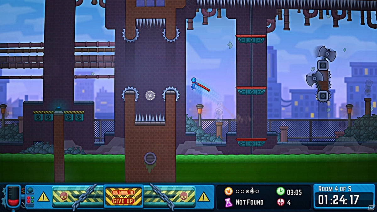 死に挑む激ムズアクション「ネバーギブアップ」がSwitch向けに6月4日発売！の画像5