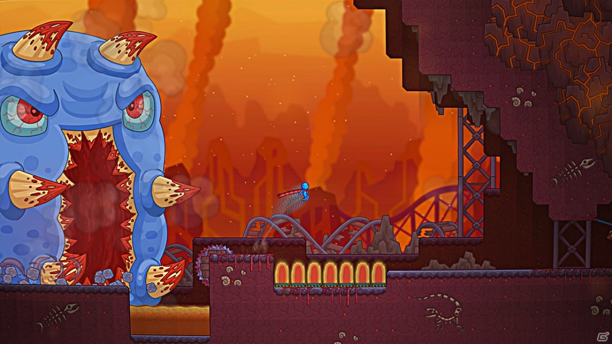 死に挑む激ムズアクション「ネバーギブアップ」がSwitch向けに6月4日発売！の画像6