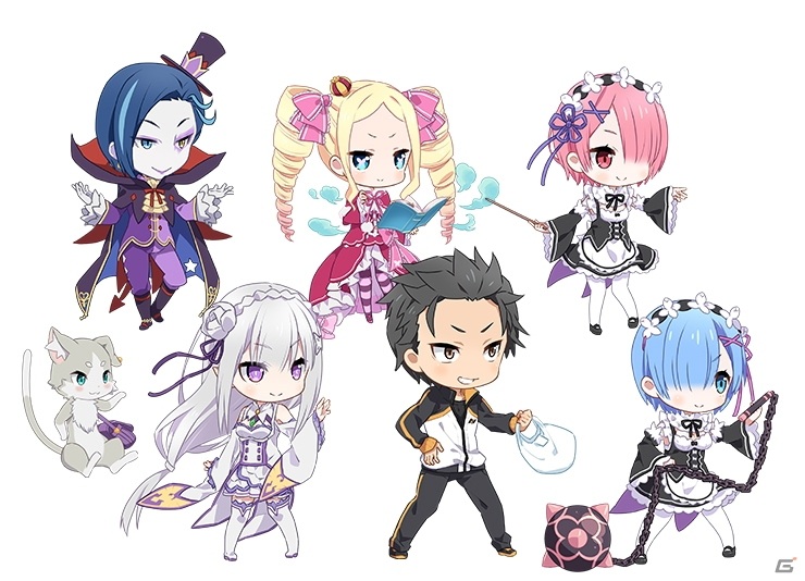 可愛らしいちびキャラたちが活躍
