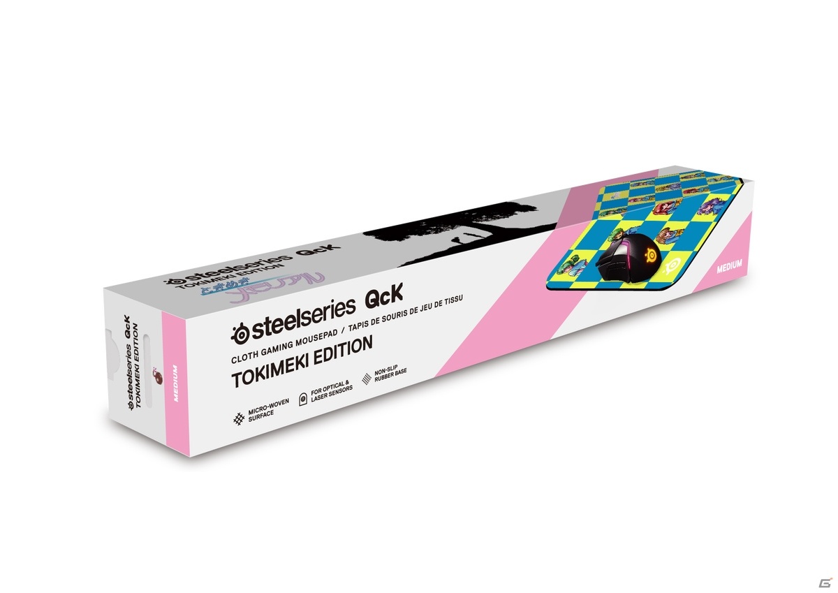 「QcK Tokimeki Edition」日本限定コラボマウスパッドとして「ときめきメモリアル」モチーフのマウスパッドが6月26日に発売！の画像1
