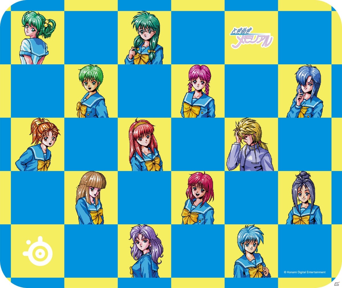 「QcK Tokimeki Edition」日本限定コラボマウスパッドとして「ときめきメモリアル」モチーフのマウスパッドが6月26日に発売！の画像3