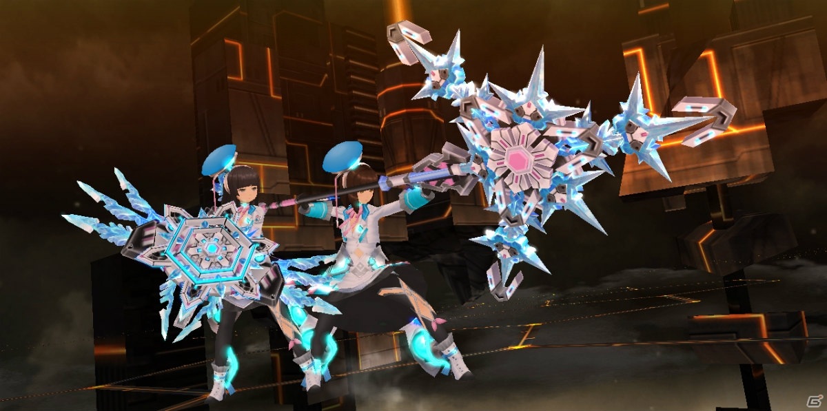 「スクールガールストライカーズ2」蒼井雪枝＆降神小織の新EXR“星導変身”メモカ「純真×無垢」が登場！5月の協力戦が開始の画像4