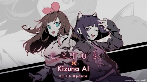 キズナアイがリズムゲーム「Cytus II」とコラボ！全10曲がプレイ可能の画像1