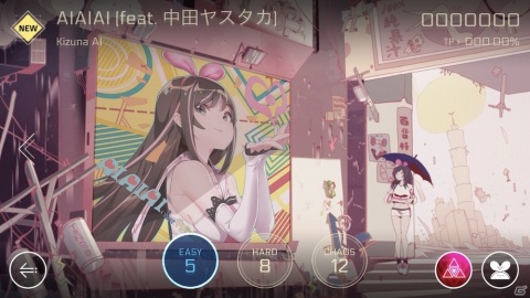 キズナアイがリズムゲーム「Cytus II」とコラボ！全10曲がプレイ可能の画像4