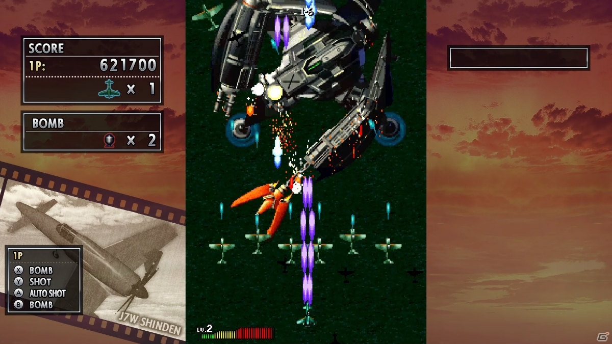 彩京の傑作シューティング「ストライカーズ1945 II」がオンラインランキングを追加してSteamに登場！の画像5