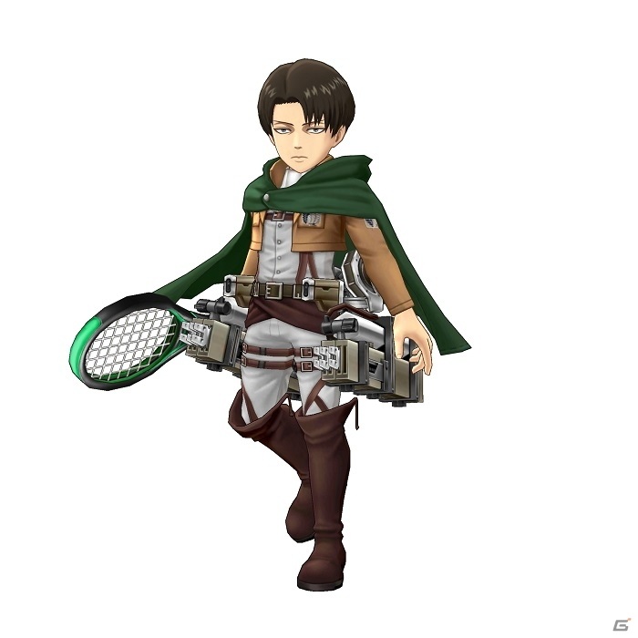 「白猫テニス」にエレン（CV：梶裕貴）、ミカサ（CV：石川由依）、リヴァイ（CV：神谷浩史）が登場！「進撃の巨人」コラボが5月30日スタートの画像10