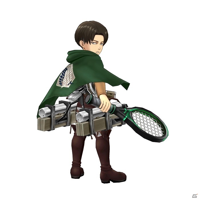 「白猫テニス」にエレン（CV：梶裕貴）、ミカサ（CV：石川由依）、リヴァイ（CV：神谷浩史）が登場！「進撃の巨人」コラボが5月30日スタートの画像9