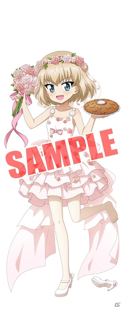 「ガールズ＆パンツァー 戦車道大作戦！」ジューンブライド衣装をまとったダージリンやカチューシャたちが登場！の画像3