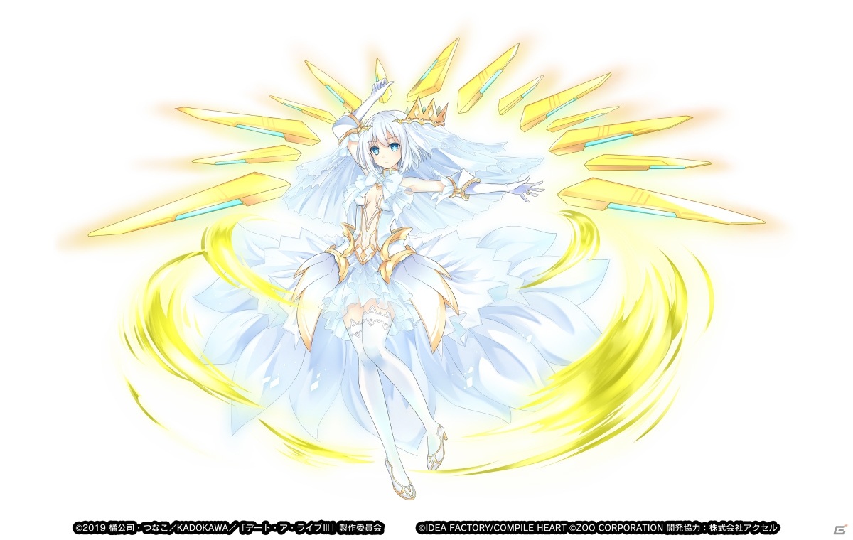 「メガミラクルフォース」デート・ア・ライブIIIコラボ第2弾がスタート！夜刀神十香（反転体）や時崎狂三（分身体）が登場の画像6