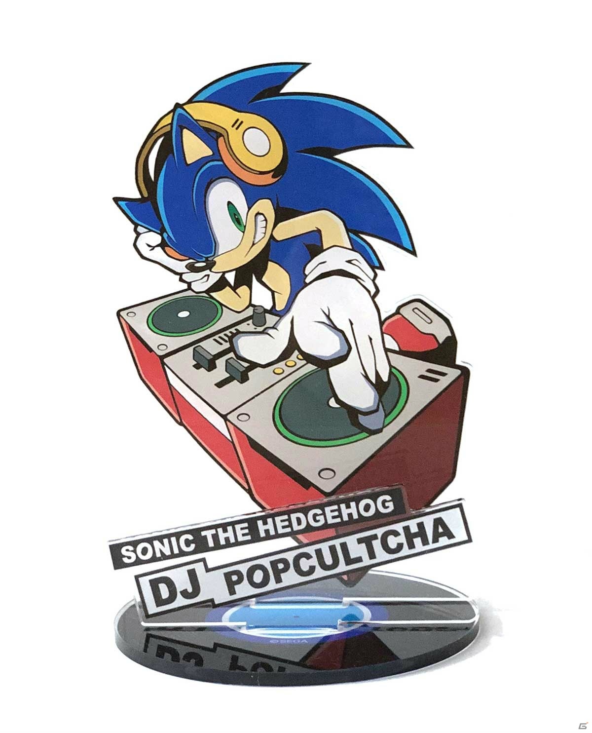 「SONIC THE HEDGEHOG DJ POPCULTCHA」モチーフのTシャツや缶バッジが登場！ノンストップDJミックスアルバムの収録曲も公開の画像6