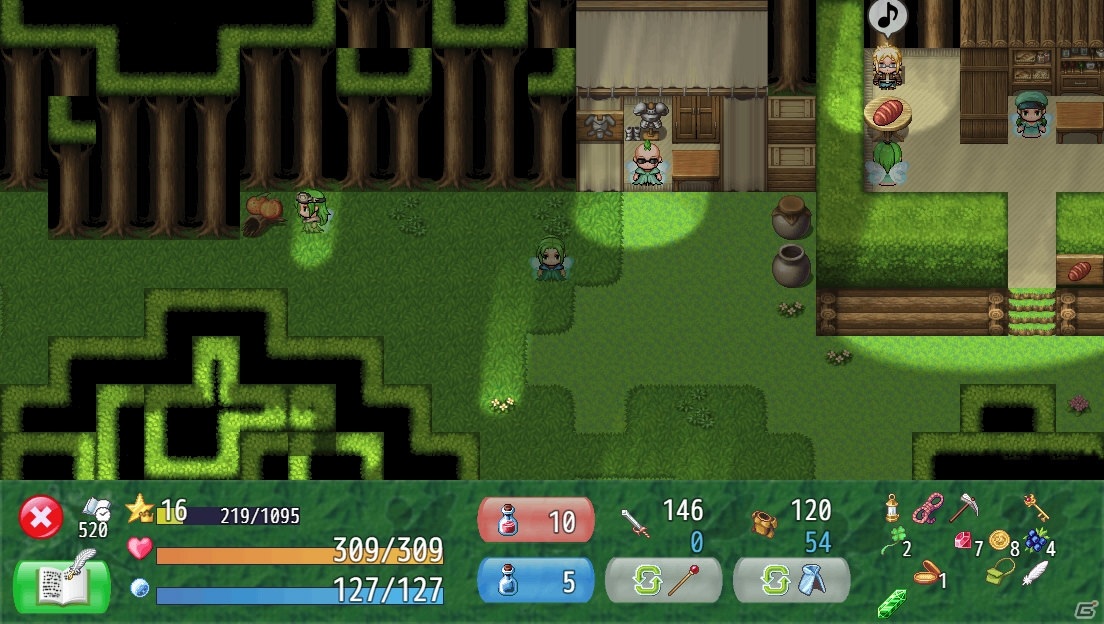 言葉のないRPG「Sunny Fairy」がAndroid向けに配信開始！動作や感情表現を頼りに自分だけの物語を楽しもうの画像2