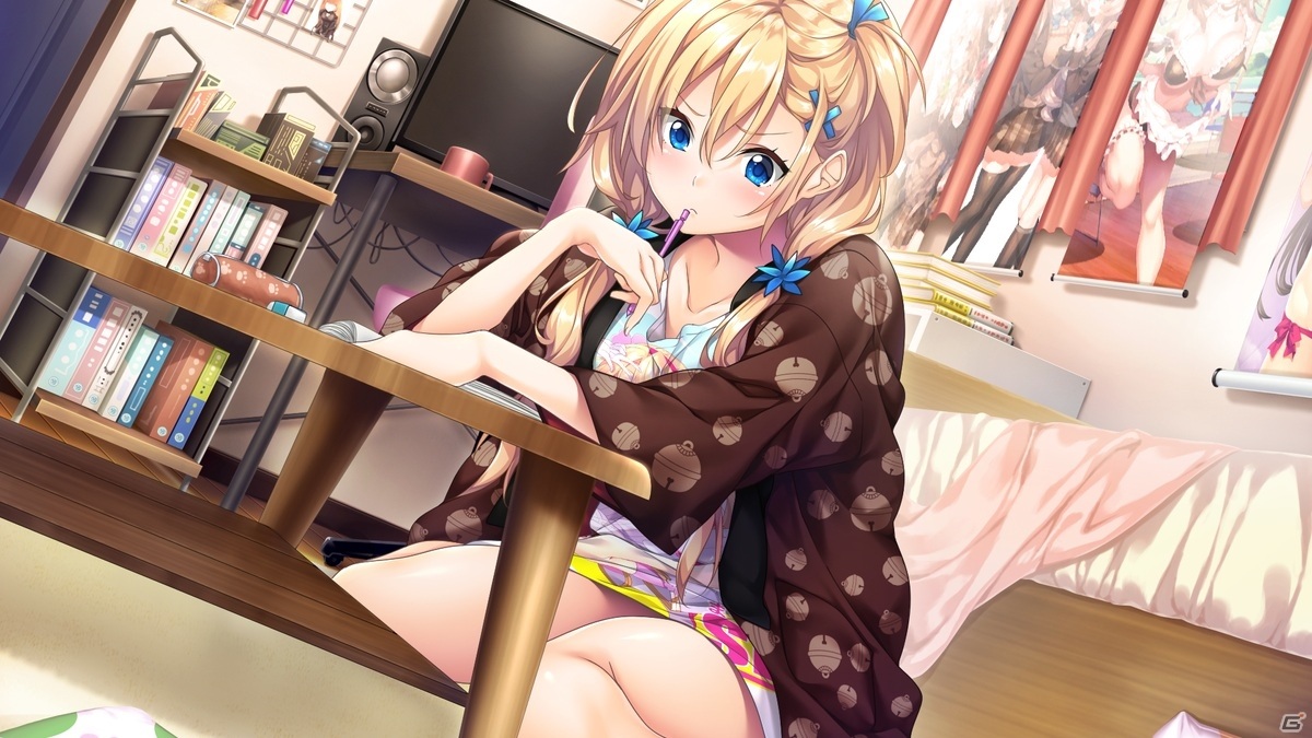 オタクで自堕落な幼馴染とのイチャラブ同棲生活！PS4版「アイカギ2」が9月24日に発売の画像4