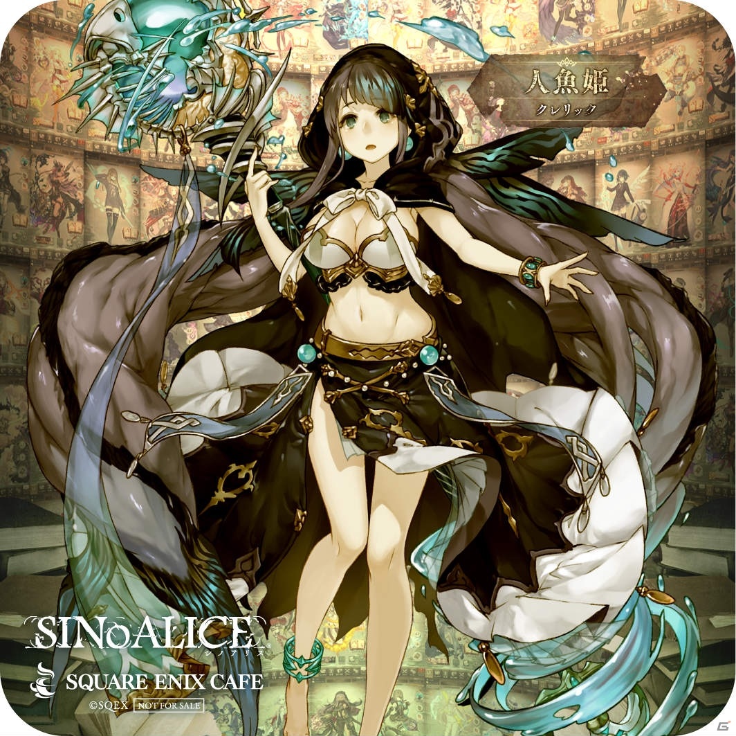 「SINoALICE」スクエニカフェにて8月1日より第4回コラボが実施決定！コミックス1巻＆2巻と小説も同時発売の画像10