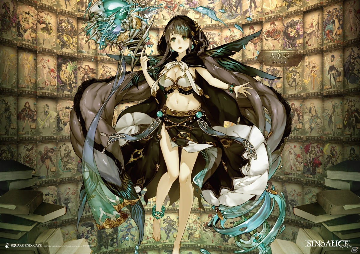 「SINoALICE」スクエニカフェにて8月1日より第4回コラボが実施決定！コミックス1巻＆2巻と小説も同時発売の画像26