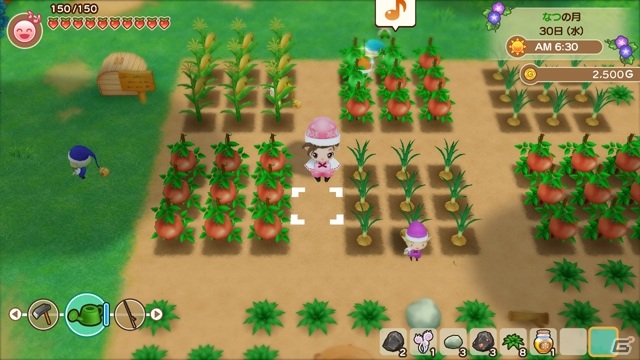 「牧場物語 再会のミネラルタウン」桜柄のコロボックル衣装が手に入る更新データが無料配信！の画像2