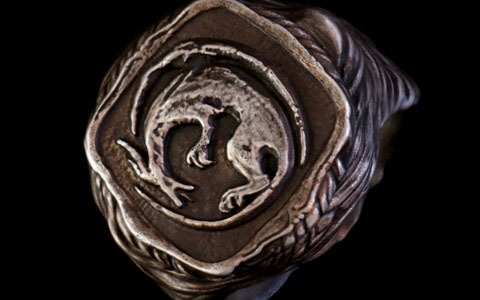 Dark Souls トーチリングコレクション 静かに眠る竜印の指輪 DARK