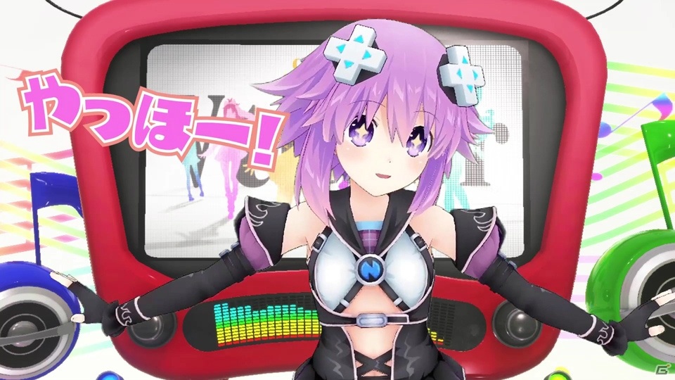 「ブイブイブイテューヌ」ネプテューヌがVTuberやってみた…！？最新ゲーム映像を交えたプレイ映像が公開の画像1