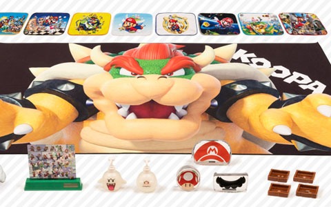 「スーパーマリオブラザーズ」の一番くじが6月27日に発売！マリオのしゃべるぬいぐるみやクッパのビッグバスタオルが登場