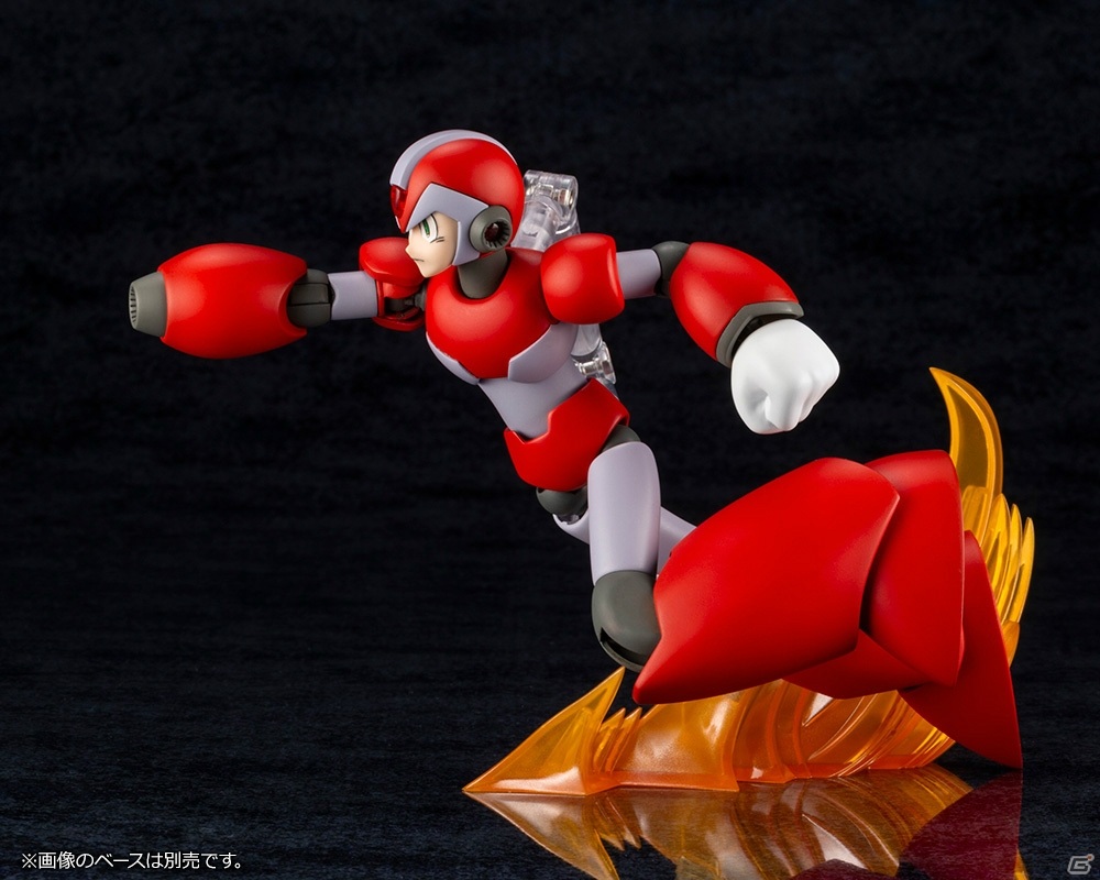 「ロックマンX4」より「エックス ライジングファイアVer.」のプラモデルが登場！の画像10