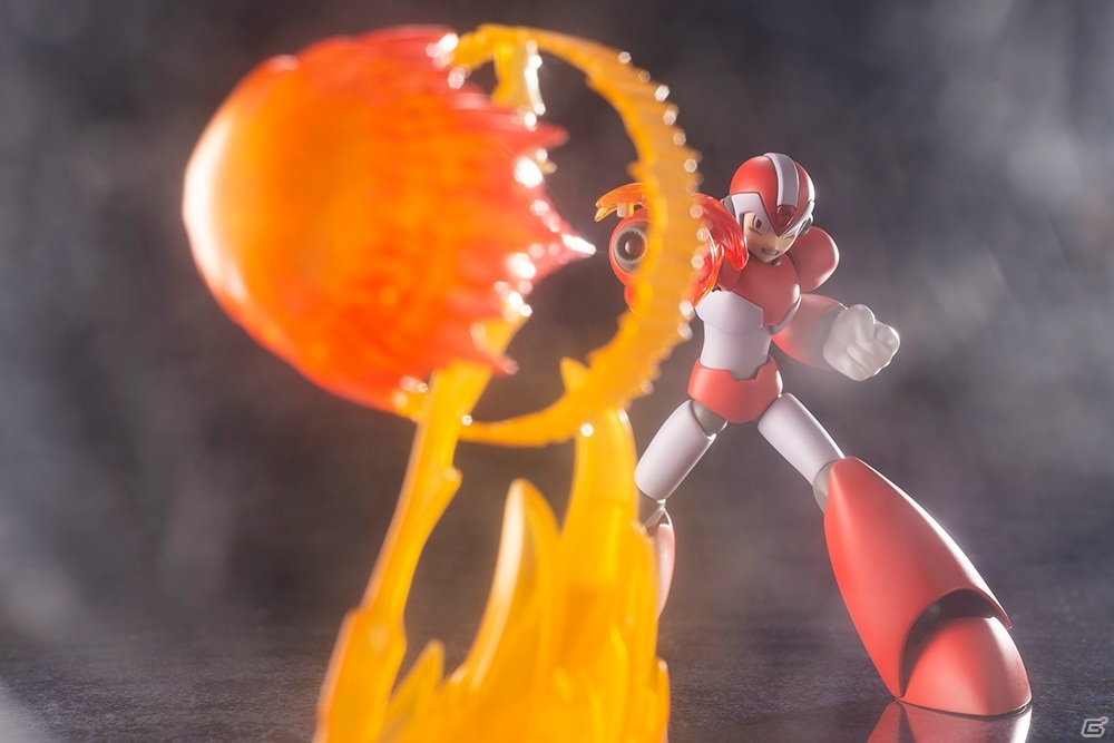 「ロックマンX4」より「エックス ライジングファイアVer.」のプラモデルが登場！の画像11