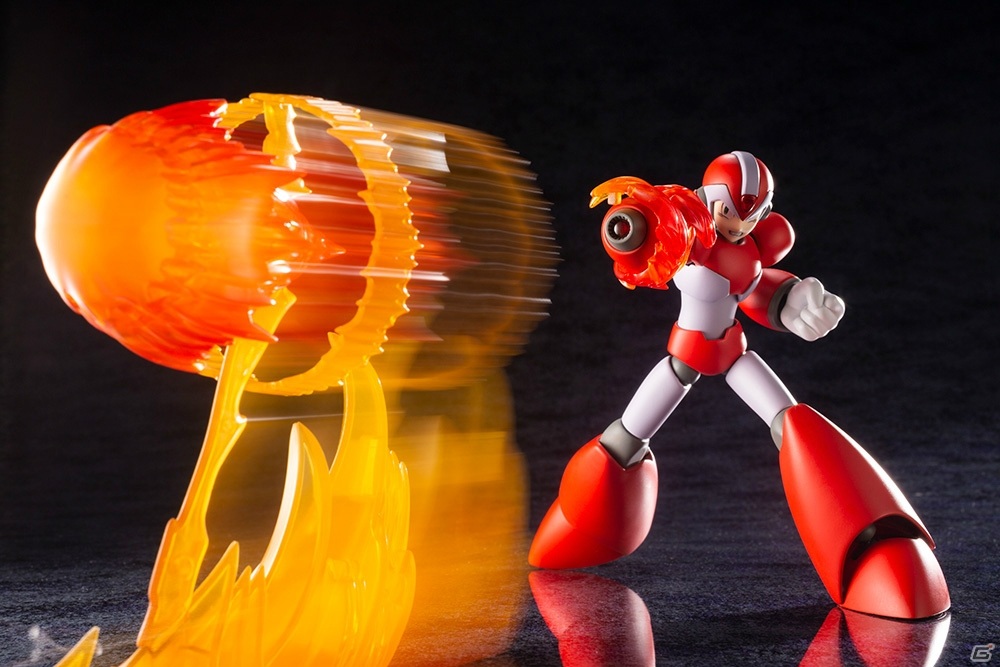 「ロックマンX4」より「エックス ライジングファイアVer.」のプラモデルが登場！の画像12