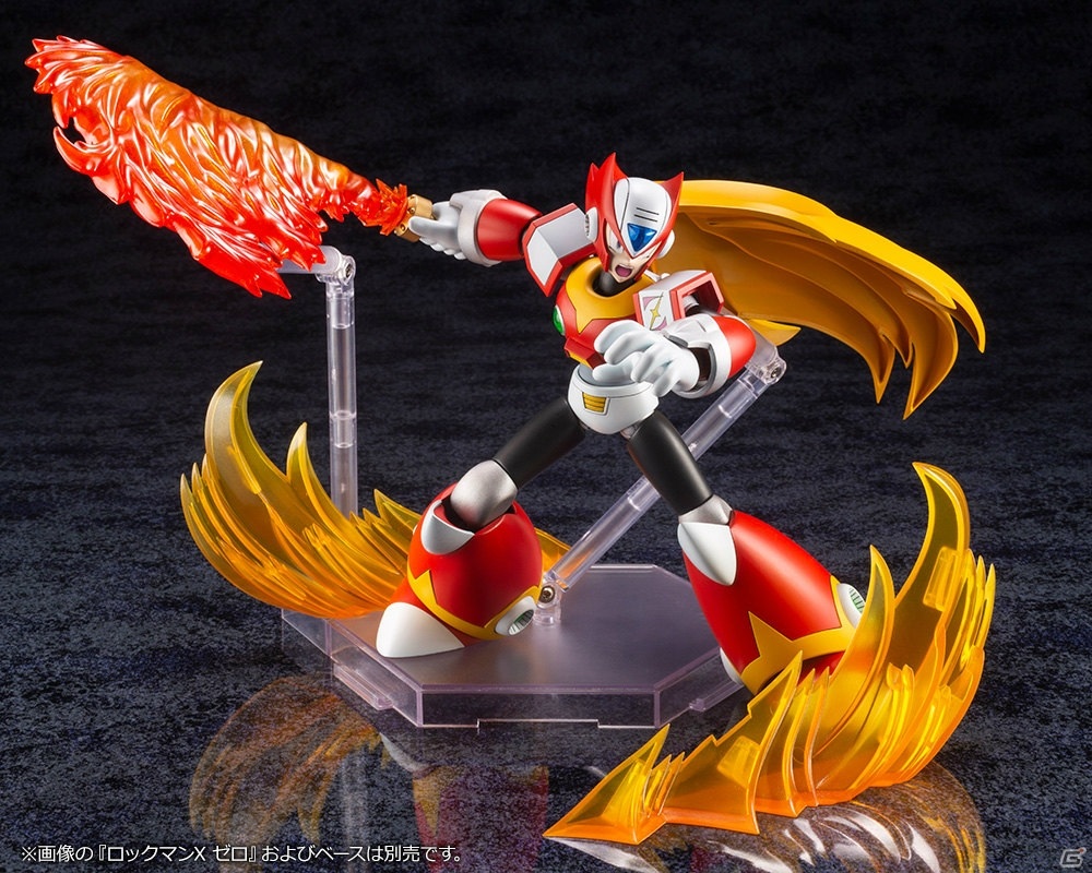 「ロックマンX4」より「エックス ライジングファイアVer.」のプラモデルが登場！の画像18