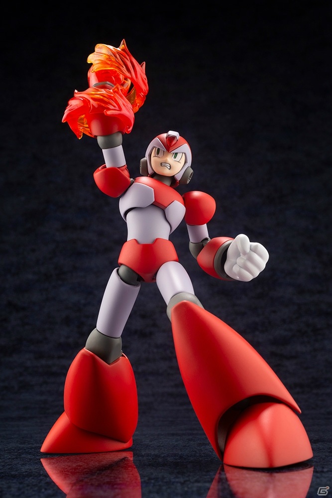 「ロックマンX4」より「エックス ライジングファイアVer.」のプラモデルが登場！の画像5